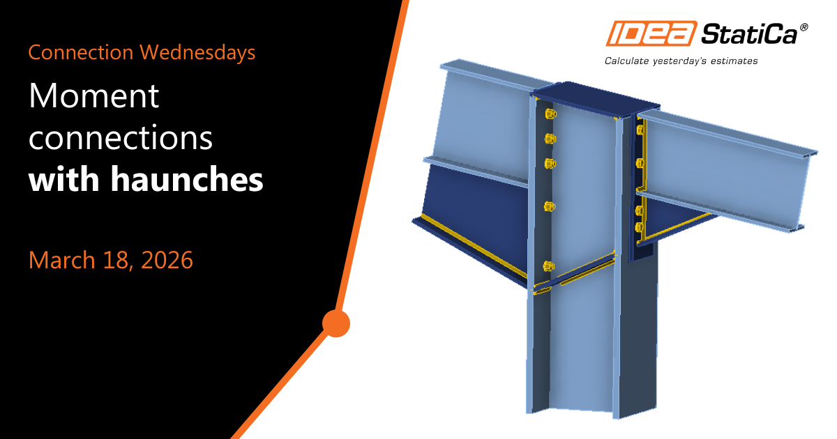 Connection Wednesdays - Moment connection with haunches